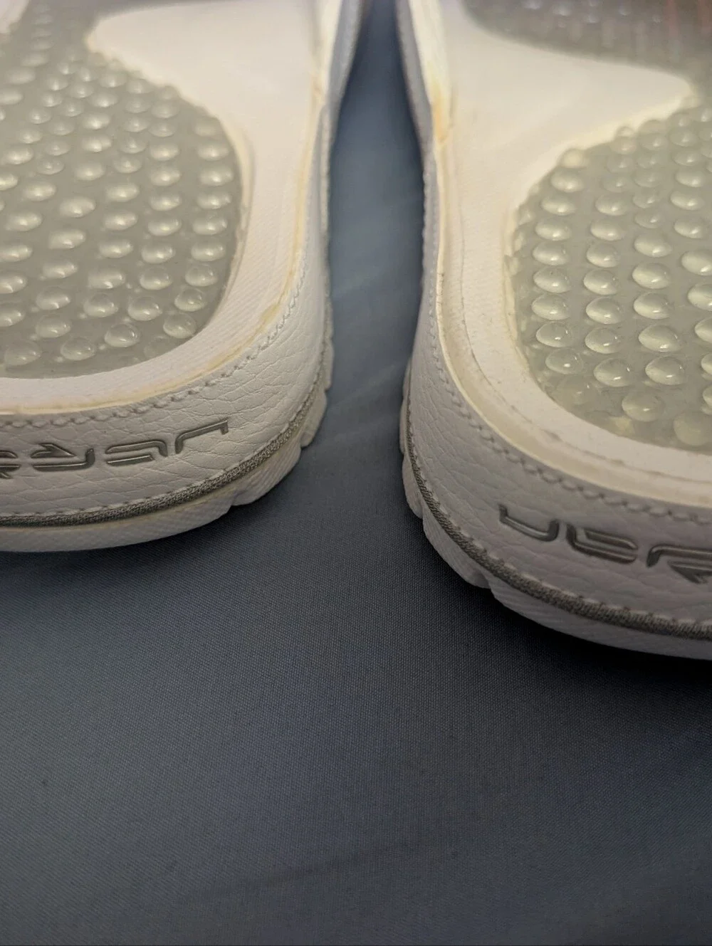 Jordan White and Metallic Hydro Slide Sandals